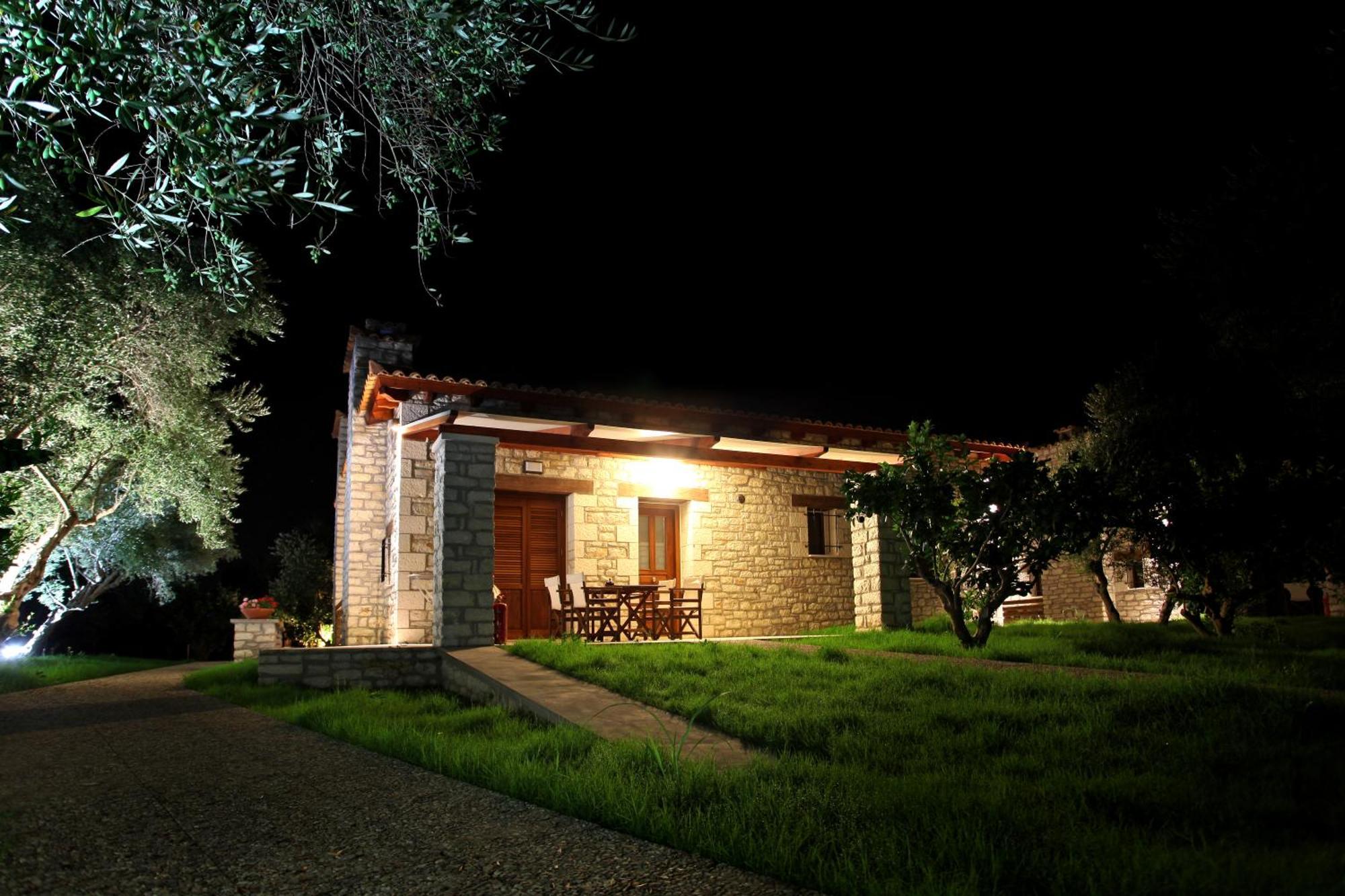 Asfendamos Villa Zacharo Bagian luar foto