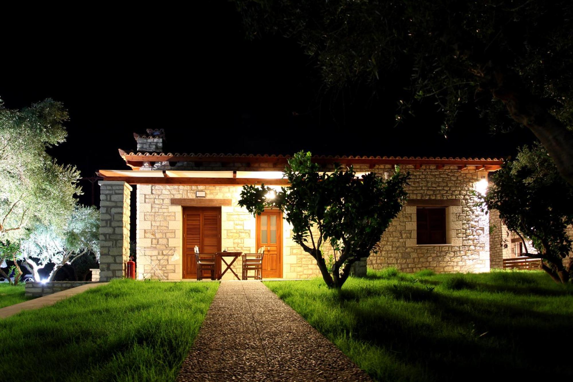 Asfendamos Villa Zacharo Bagian luar foto