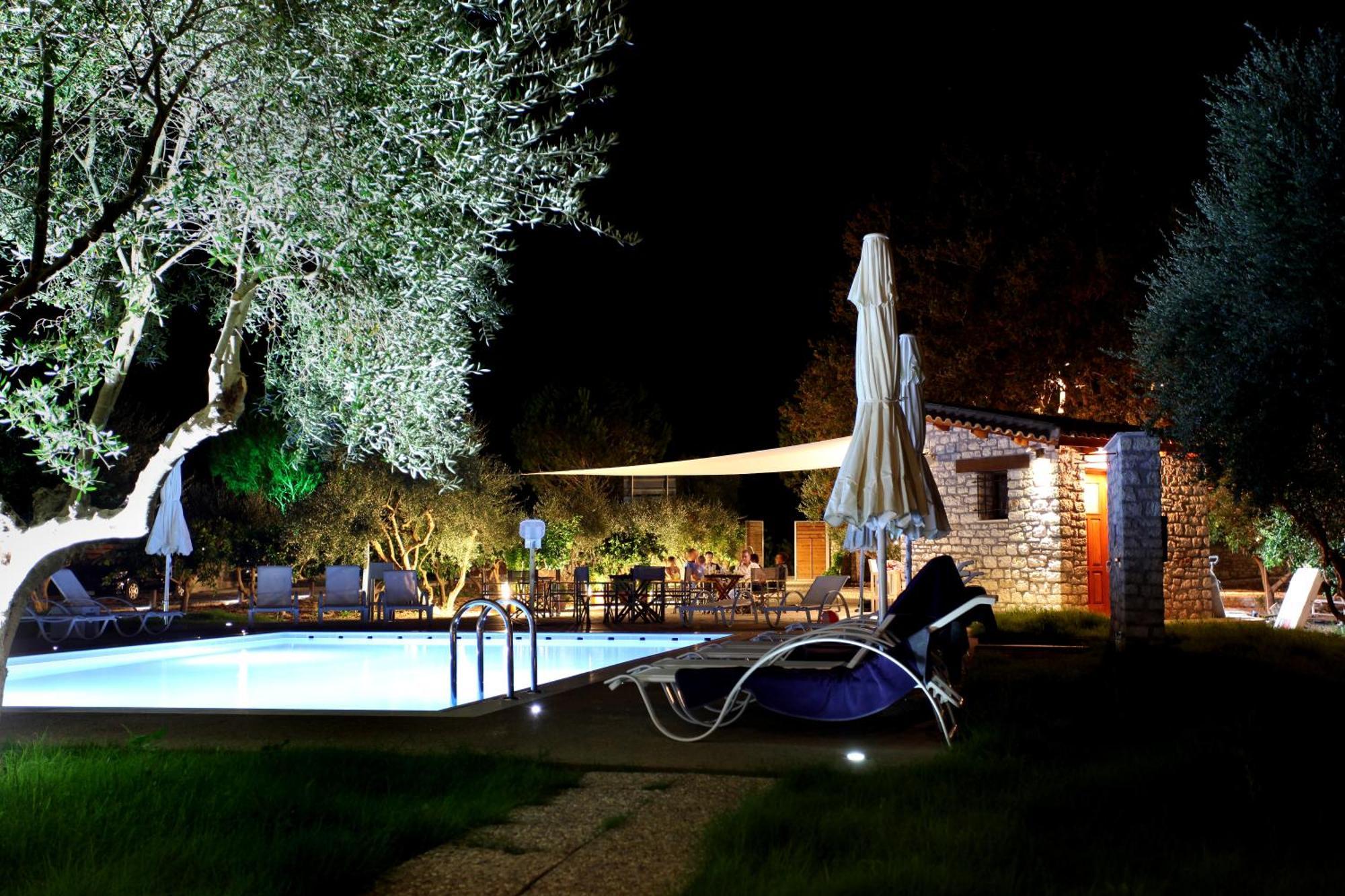 Asfendamos Villa Zacharo Bagian luar foto