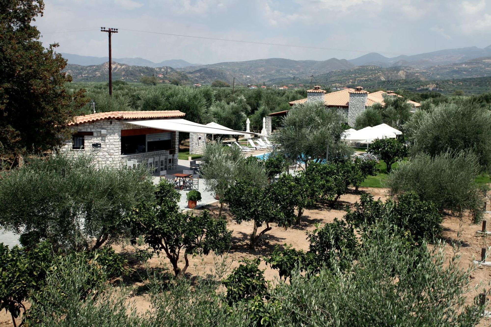 Asfendamos Villa Zacharo Bagian luar foto