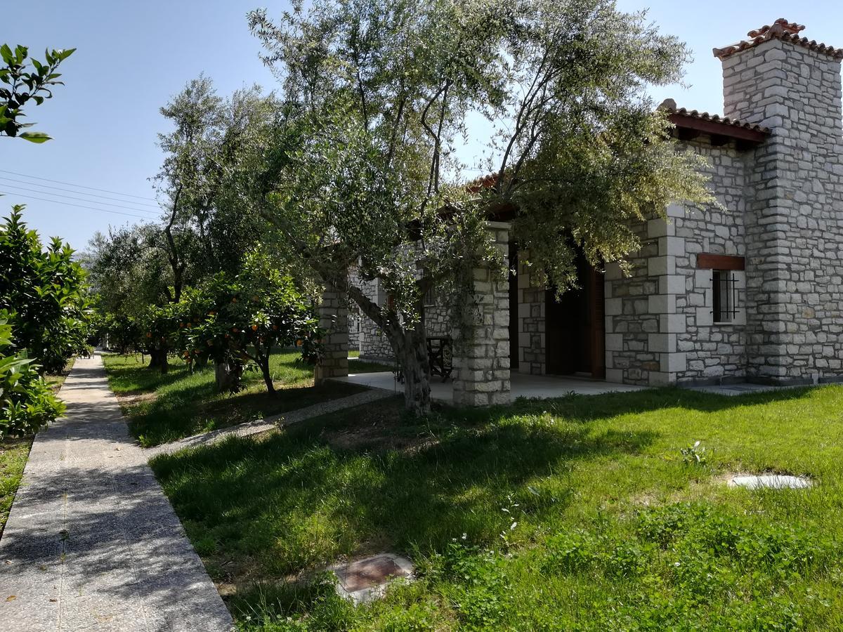 Asfendamos Villa Zacharo Bagian luar foto